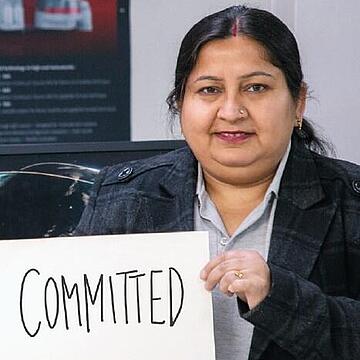 Committed - LALITA PAL - Sr. Sales Support Administrator, New Delhi