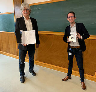 Dr. Daniel Bäcker receives Analytik Jena Science Award in Chemical Analysis Category
