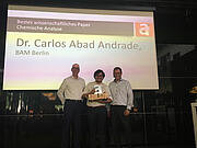 Winner Chemical Analysis Category