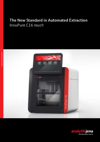 Brochure InnuPure C16 touch – The new standard in automated extraction.