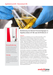 Bestimmung von Element-Verunreinigungen in Naphtha mittels ICP-MS nach ASTM D8110-17 (DE)