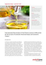 Determinatin of Sulfur in Mustard Oil and Other Edible Oils (EN)