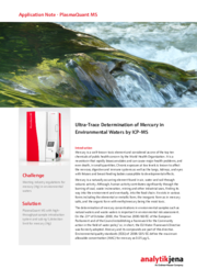 Ultra-Trace Determination of Mercury in Environmental Waters by ICP-MS (EN)