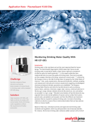 Monitoring Drinking Water Quality With HR ICP-OES (EN)