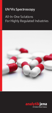 Flyer UV/Vis All-In-One Solutions for Highly Regulated Industries (EN)