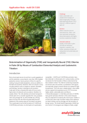 Application Note Palm oil (EN)