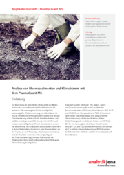 Applikationschrift Analyse von Meeressedimenten und Klärschlamm mit dem PlasmaQuant MS (DE)